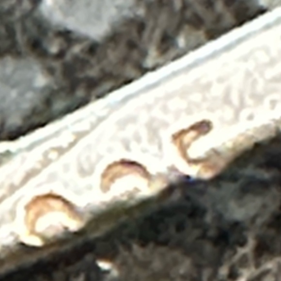 Sterling and Tigers Eye Dangle Earrings - Picture 2 of 4